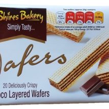 Shires Wafers Chocolate 200g