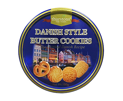 Thurstons Danish Style Cookies Tin