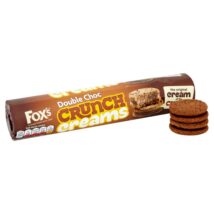 Fox's Double Choc Crunch Cream Biscuits 230g