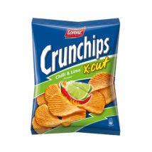 Lorenz Crunch Chips X-Cut Chilli & Lime 150g