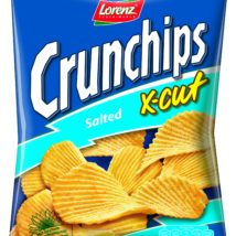 Lorenz Crunch Chips X-Cut Salted 150g