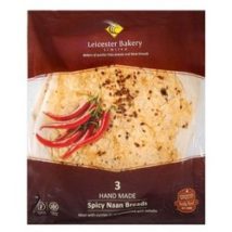 Leicester Bakery Big Spicy Naan Bread 2 pack