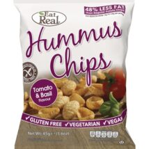 Eat Real Hummus Chips with Tomato & Basil 45g