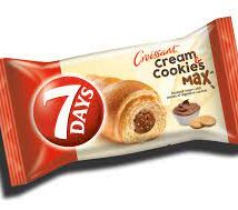 7 Days Max Croissant With Hazelnut Cream & Digestive Cookies 80G