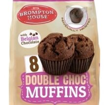 Brompton House 8 Double Choc Muffins 200g