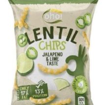 C oho Lentil Chips Jalapeno & Lime Taste 100g